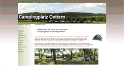 Desktop Screenshot of camping-oettern.de