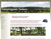 Tablet Screenshot of camping-oettern.de